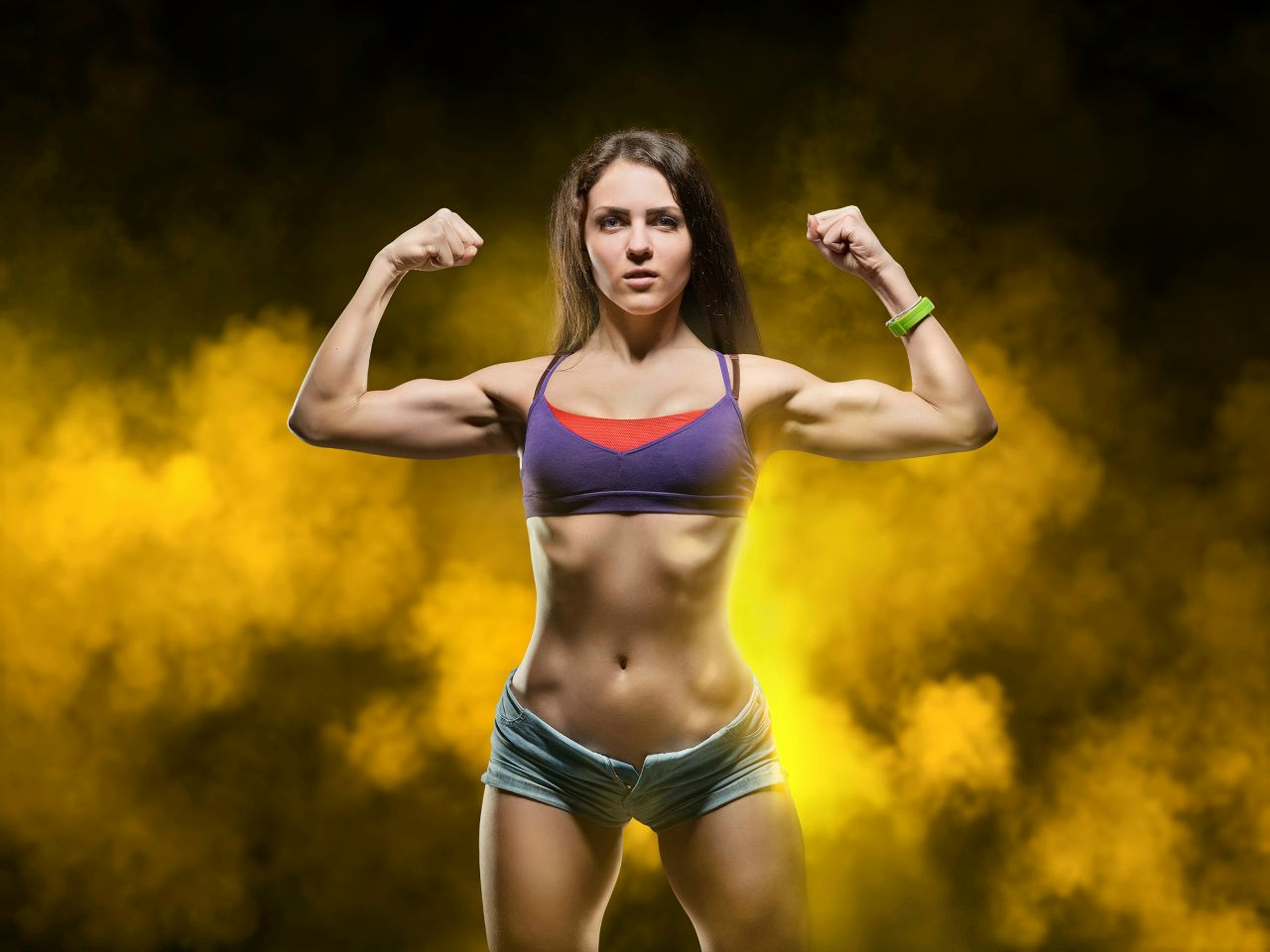 Athletic girls in Pontianak